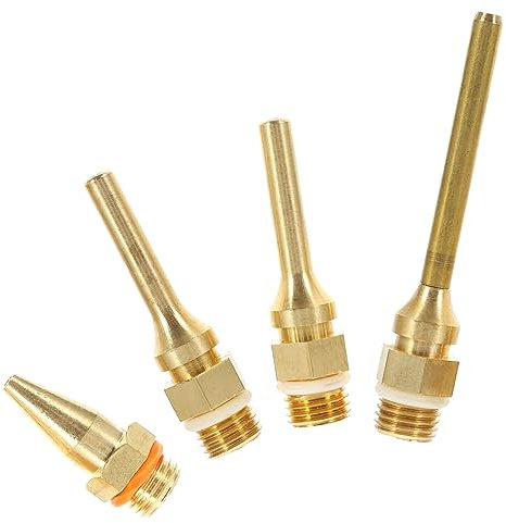 Hemobllo Glue Head Accessories 4pc Assorted Nozzles Kit Fine Tip Nozzles for Glue Random