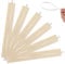 6pcs Impulse Sealer Replacement Parts, 8 Inch Teflon Cloth Strips Heat Seal Strips Square Element Grip Impulse Sealer Repair Kit for Most 200/300 Type Hand Heat Sealers
