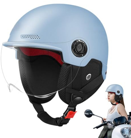 Motorcycle Hard Hat | Electric Scooter Safety Hat | Hard Shell Motorcycle Helmet | Lightweight Motorcycle Hard Hat | Motorcycle Hard Hat with Visor | Motorcycle Hard Hat Carbon Fiber for Long Ride