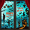 Maxtachi Pegatinas de Ventana de Halloween - 9 Hojas 87 Piezas Terror Decoración Reutilizable, PVC Doble Cara Calabaza Fantasma Murciélago para Cristal