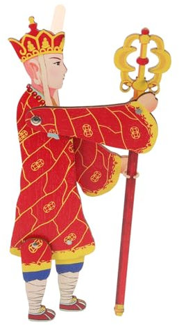 Garneck 5 Sets Reise In Den Westen Schattenpuppenspiel Sml Puppen Materialien Für Schattenpuppenspiel Tierhandpuppen Pubertätspuppenset Puppen Für Erwachsene Kinder DIY