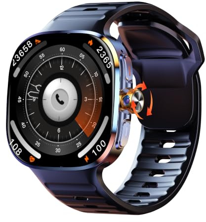 Smartwatch con scheda SIM 5G con fotocamera HD e applicazione scaricabile, orologio multifunzionale per la gestione della salute con videochiamate per gli appassionati di tecnologia