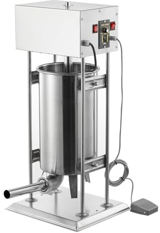 Commercial Electric Sausage Stuffer 33LBS Stainless Steel Sausage Filler