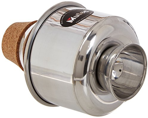 Mutec MHT120 Harmon-Style Wah-Wah Trumpet Mute – Handcrafted Aluminum Design with Removable Stem for Classic Buzz & “Wah” Effects – Full, Even Tone & Excellent Intonation – Made in USA