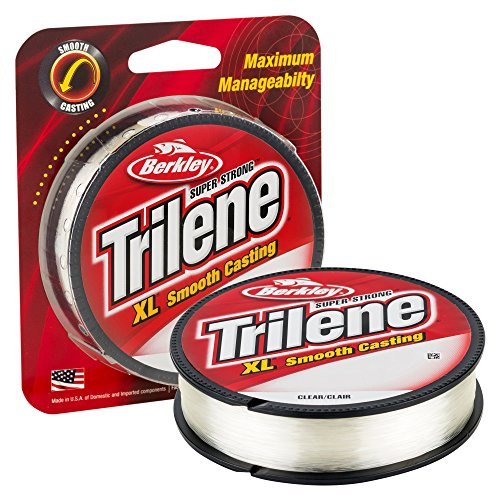 Berkley Trilene® XL®, Clear, 10lb | 4.5kg, 300yd | 274m Monofilament Fishing Line, Suitable for Freshwater Environments