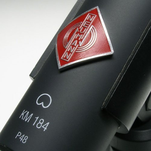Neumann KM185BK - Microfono hiper cardiode km-185 miniatura - fijo km185 negro
