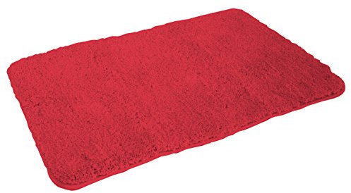 Mesana J-10008/32 rot Badematte, Mikrofaser, 80x150 cm