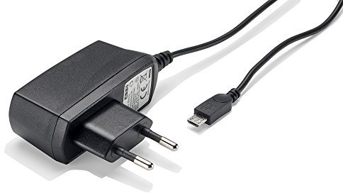 Slabo Chargeur Secteur Micro USB - 1000mA - pour Alcatel 3V | 5V | Onetouch Idol 3 | Idol 4 | Idol 4S Téléphone Portable Chargeur de Voyage Chargeur Rapide - Noir