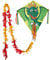 Wolkenstürmer® Eddy Drache - Farbenfroher Kinderdrachen - 1-Leiner Drachen & Flugspielzeug mit Gestänge - Kinderdrachen ab 3 Jahren - mit praktischer Aufbewahrungstasche