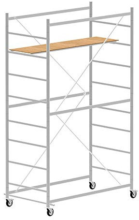 SCEDIL JOLLY 130, Trabattello in acciaio zincato - H. lavoro 3,80 m