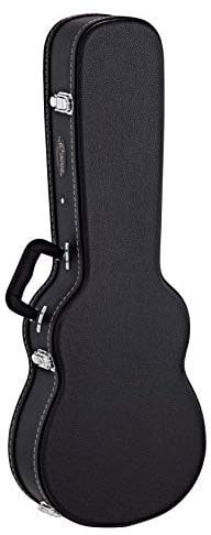 Ortega Guitars Economy Ukulele Hardcase - Tasche für Bariton Ukulele - Höhe 81 cm - Vinyl, Schwarz (OUCSTD-TE)