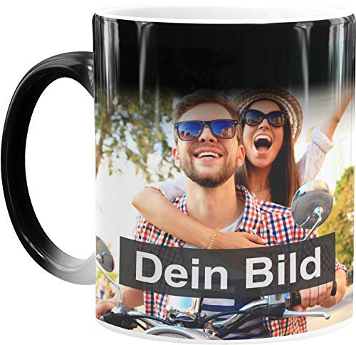 MoonWorks® Zaubertasse mit Foto Farbwechsel personalisierte Foto-Tasse Panorama unisize