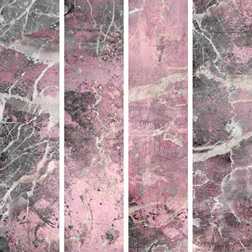 decomonkey PURO TAPETE | Deko Panel | Tapete ohne Rapport und Versatz Vlies Wanddekoration Design Tapetenrolle 10 m Wandtapete Fototapete Beton Betonoptik