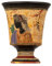 Pythagoras Tasse der Gerechtigkeit Pythagoras Fair Becher altgriechische Göttin Hera handbemalte Keramik