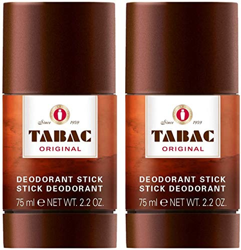 Tabac Original Mens Gents Deodorant Stick 75ml 2 Pack