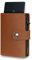 Lederhand Fargo Wallet – Portefeuille en Cuir Fait Main, Porte-Cartes en Aluminium avec Compartiment pour pièces et Billets - Capacité de 9 Cartes avec Protection RFID/NFC, Couleur | (Marron Clair)