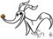 SC1677 Zero The Nightmare Before Christmas Party Supplies Lifesize Cardboard Cutout With Free Mini