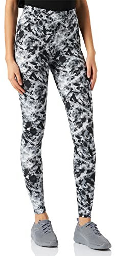 Urban Classics Damen Ladies Soft AOP Leggings, blackfading, 5XL
