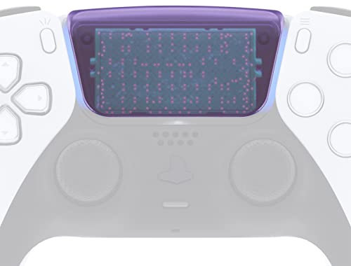 eXtremeRate Pavé Tactile pour ps5 Manette BDM 010 & 020,Touchpad pour ps5 Controller,Manette Non Inclus-Violet Atomique