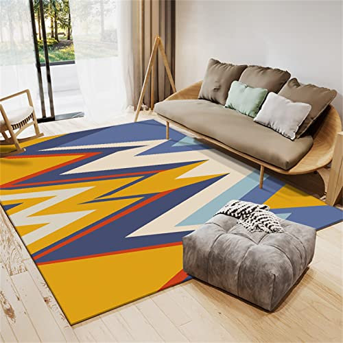 Geometric Rug Outdoor Rugs For Patios Modern children's room bedroom living room dining room outdoor garden safe durable non-slip comfort Non Slip Rugs 50X80cm