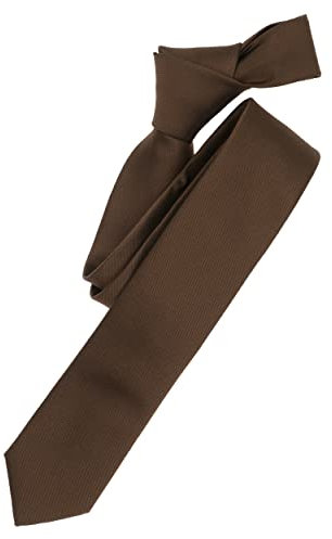 Venti Krawatte uni Braun Einheitsgröße