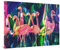 Eorntdy Leinwandbild, Flamingo, Kunstdruck, Vogel, Wandkunst, gerahmt, fertig zum Aufhängen, für Wohnzimmer, Esszimmer, Schlafzimmer, Badezimmer, Heimdekoration, 61 x 91,4 cm