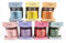 Myga Duftkerzen-Set – 7 Chakra-Kerzen mit Sojawachs und ätherischer Ölmischung, vegan und umweltfreundlich für Entspannung, Yoga, Meditation und Aromatherapie – Verkauft als Set, 7 Farben und Düfte