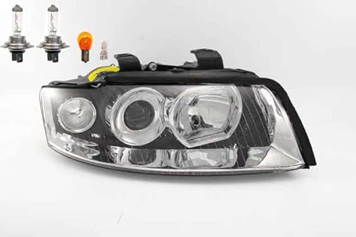 Johns, Scheinwerfer passend für Audi A4 8E 11/00-11/04 rechts + Leuchtmittel