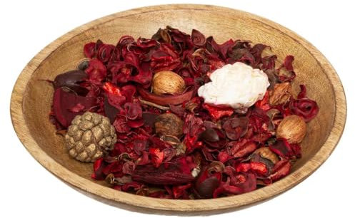 Atmosphera - Pot - porri Paola - Plateau en Bois - Fruits Rouges - 140g
