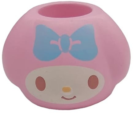 Frined Sanrio My Melody Support de brosse à dents pour salle de bain 2,5 cm (H) x 4,1 cm (l), diamètre intérieur 1,5 cm (petit)