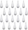 20 PCS Angelgewichte Kit, Shot Gewichte, Angeln Sinker, Birnenbleie, Angeln Blei Sinker, Angeln Drop Shot Blei Set für Outdoor Angeln Angelgerät (20g)