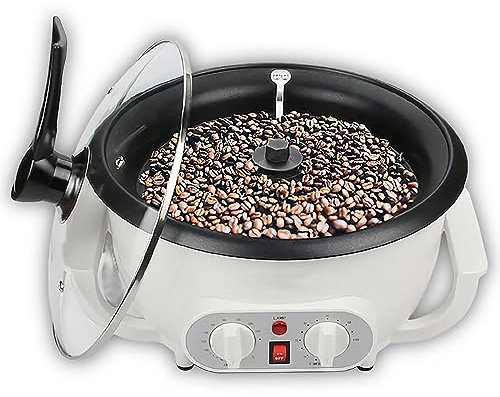 Home Coffee Roaster,Multifunctional Bean Dryer,60 Minute Timer,Reminder with Ringtone,Can Bake 750 Grams Of Coffee Beans,for Cafe Shop/Home No Stovetop Required