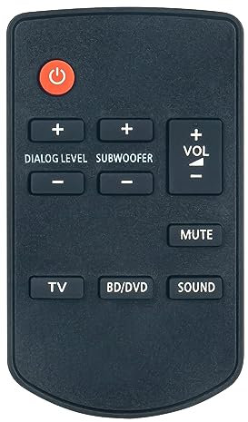N2QAYC000084 New Replacement Remote Control fit for Panasonic TV Soundbar Home Theater Audio System SC-HTB65 SA-HTB65