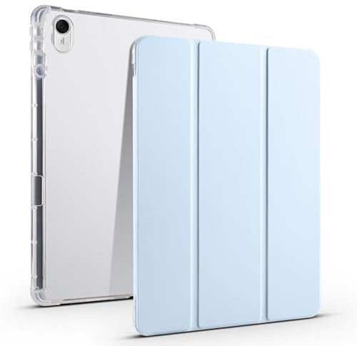 Custodia per tablet per Huawei MatePad 11.5 2023 Custodia per tablet in pelle TPU trasparente a 3 pieghe