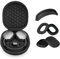 Yinke Smart Case for AirPods Max Headphones - Supports Sleep Mode, with Silicone Earpad Cover and Headband Cover - Anti-Scratch Accessories, Hard Organizer Portable Carry Travel