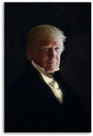 Donald Trump Leinwand-Kunst-Poster und Wandkunst, Bilddruck, moderne Familienschlafzimmer-Dekoration, Poster, 30 x 45 cm