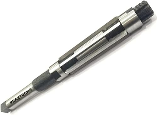 PRAZTECH® Adjustable Nut Hand Reamer | High Carbon Steel Blade | Engineering Auto-Repair Shop Tool (H14 : 1-11/32 - 1-1/2” (34.1-38.1) mm)