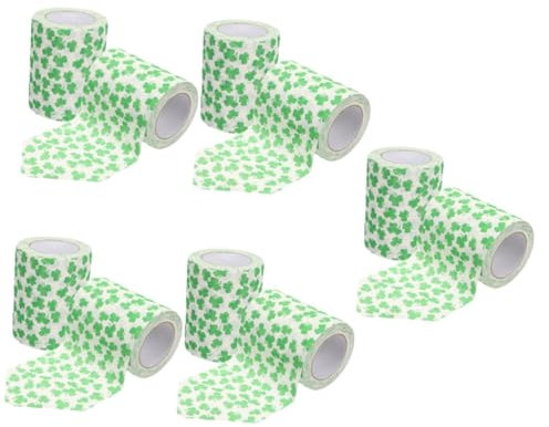 CLISPEED Toilettenpapier Mint 10 Rollen Toilettenpapier Weihnachtsdekoration Toilettenservietten Das Weihnachtssto Papier Für Toilette Gewebe Für Die Toilette Drucken Yingschi Taschentuch Badetuch
