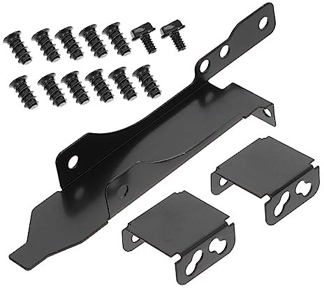 Uonlytech 1set Dual Fan Mount Rack for Computer Easy Installation Noise Reduction Compatible Graphics Cards Material Strong Stability Cooling