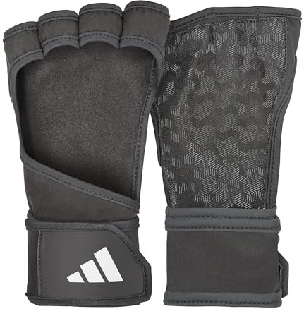 Adidas Open Back Training Gloves - S