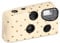 Weddingstar Disposable Camera with Flash - Single Use 35mm Film Camera for Wedding or Party Favors - Gold Hearts (10 Pack)