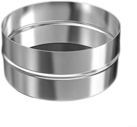 Stainless Steel Extension Docking Interface - Wall Hung Boiler Exhaust Pipe For Wood Burners And Camping Stoves(180)