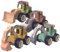 ibasenice 4 Stück Spielzeugauto Auto puppenwagen kinderspielzeug Auto Fahrzeuge Toys Cars Toy car für das Auto Autotransporter Plastik
