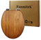 Fanmitrk Natural Solid Wood Toilet Seat- Toilet Seat Bamboo, Soft Close with Metal Hinges,Easy to Install Easy to Clean (bamboo03)