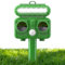 HOPPE'S Repulsif Chat Solaire, Ultrason Extérieur Puissant et Étanche avec Capteur, Répulsif pour Animaux à Ultrasons, Charge USB, avec Lumière LED, Répulsif Chat Chien Jardin pour Chats,