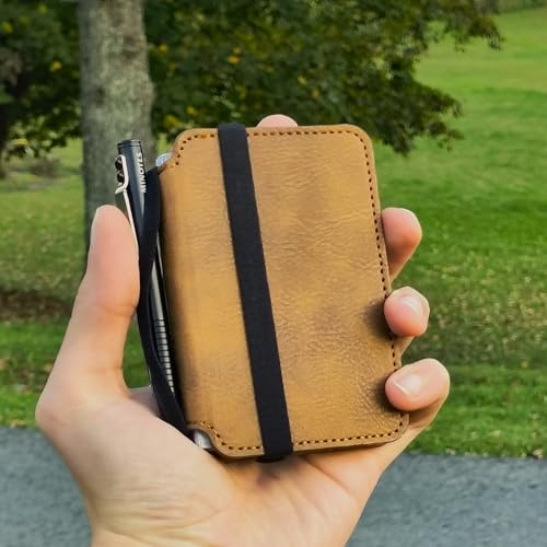 MiNotes Microbook - Refillable Pocket Notebook, A7 Dot-Grid Bullet Paper, Notebook and Pocket Pen Set, 3x4.25 Hardcover 160 Page Customizeable Pocket Journal