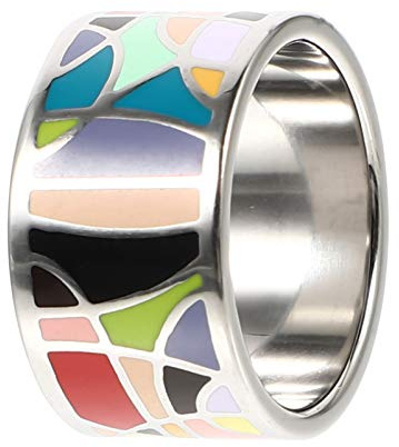 MAJORMENCH 1 Stück Titanstahl Schalring Clip Modischer Accessoire für Schals Tücher Kreatives Design Vielseitig Einsetzbar für Verschiedene Kleidungsstile