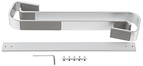 KPOYTWRDN Universal Laptop Stand, Aluminum Alloy Laptop Riser, Ergonomic Computer Stand with Heat Dissipation, Silver Laptop Elevator for Pro Air Chromebook 10 -