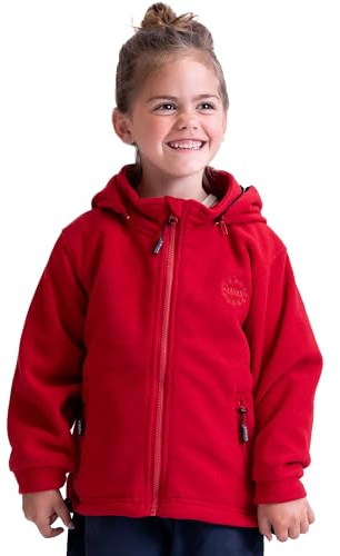 BMS Fleecejacke, Kinder | Kuschelig warm, atmungsaktiv und pflegeleicht für Alltag und Zwiebellook