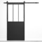 SEART Loft Glasschiebetür Arezzo (100x210cm, milchig), Loft Schiebetür 100x210 cm